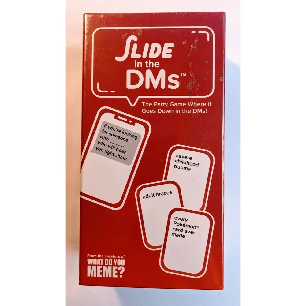 SLIDE IN THE DMs - FUN PARTY GAME - NEW SEALED - FREE SHIPPING